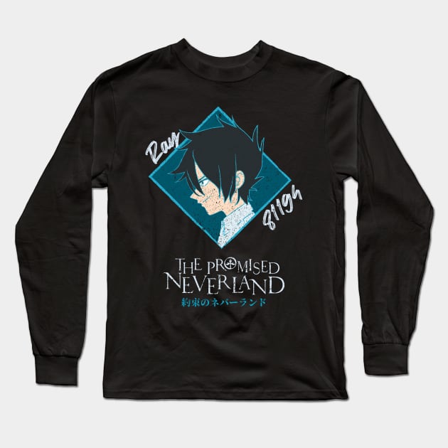 THE PROMISED NEVERLAND: RAY (GRUNGE STYLE) Long Sleeve T-Shirt by FunGangStore